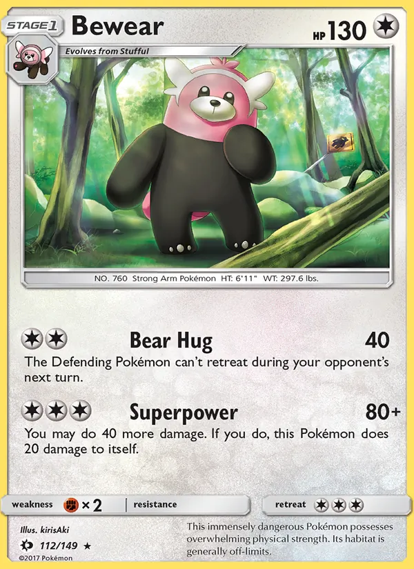 112 Bewear – Sun & Moon