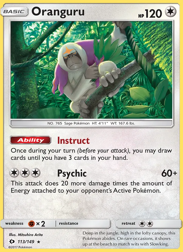 113 Oranguru – Sun & Moon