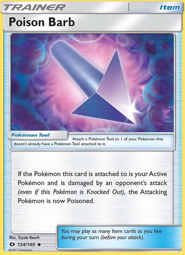 124 Poison Barb – Sun & Moon