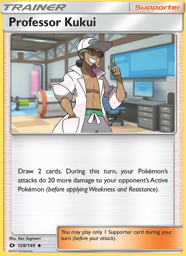 128 Professor Kukui – Sun & Moon
