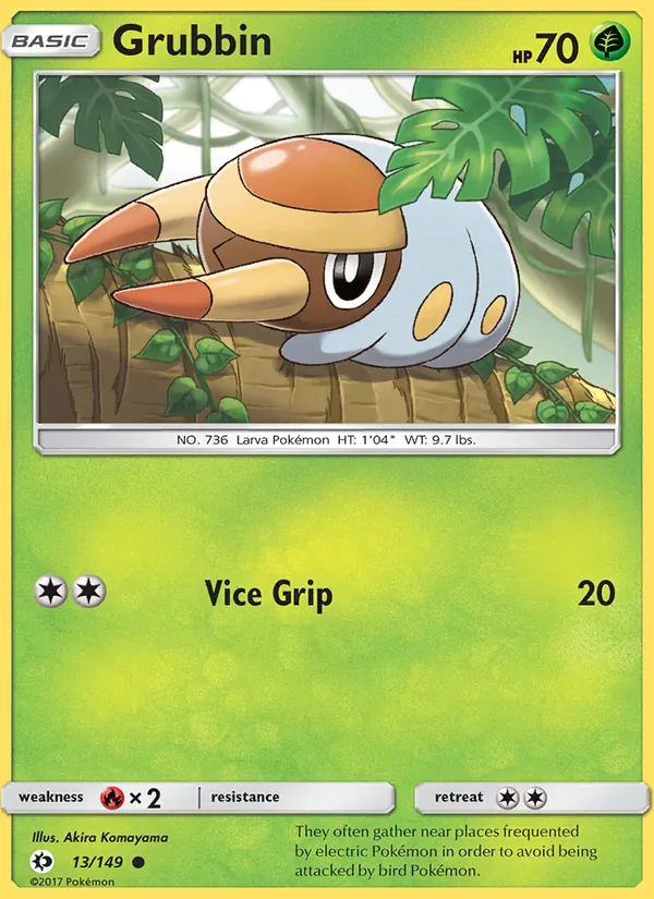 13 Grubbin – Sun & Moon
