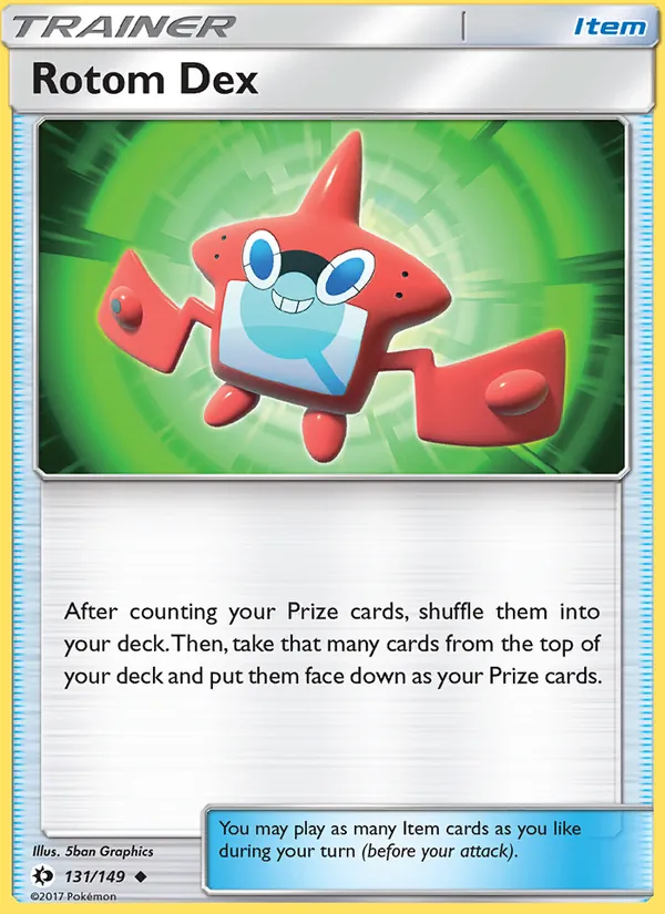 131 Rotom Dex – Sun & Moon
