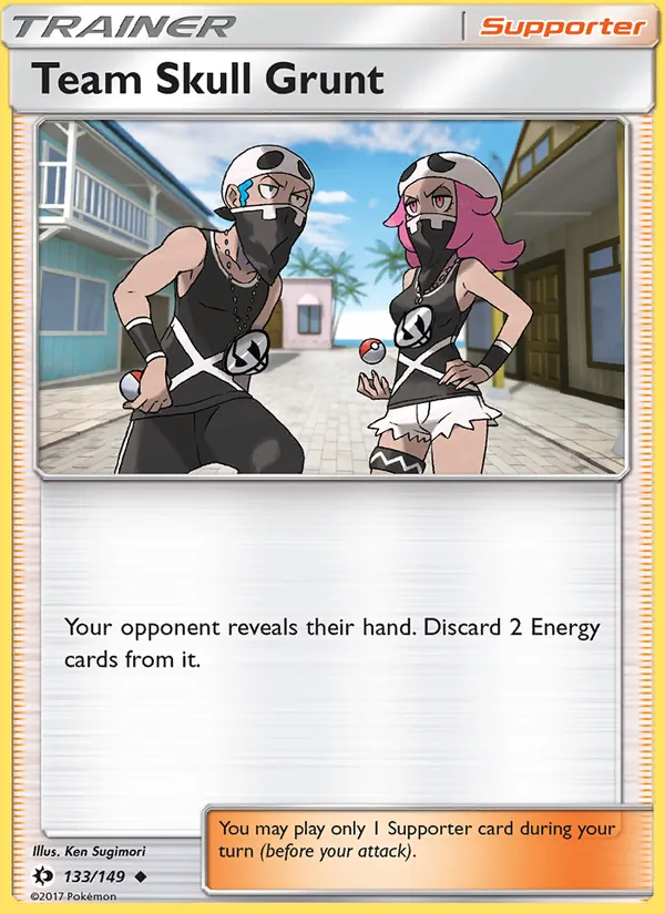 133 Team Skull Grunt – Sun & Moon