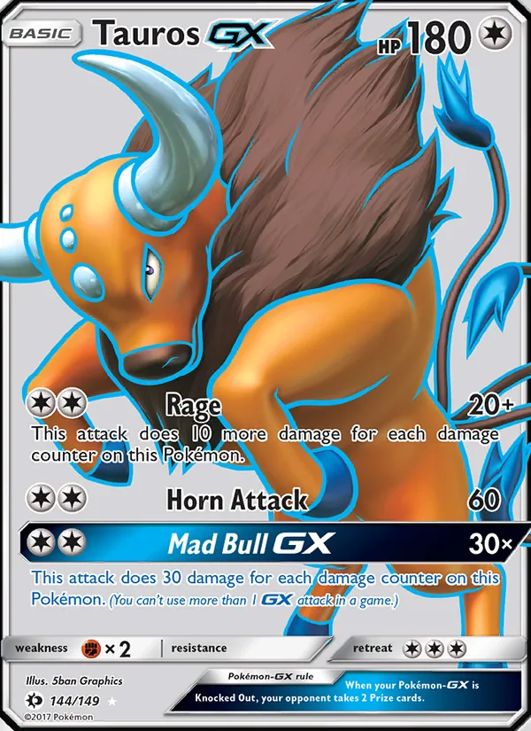 144 Tauros GX – Sun & Moon