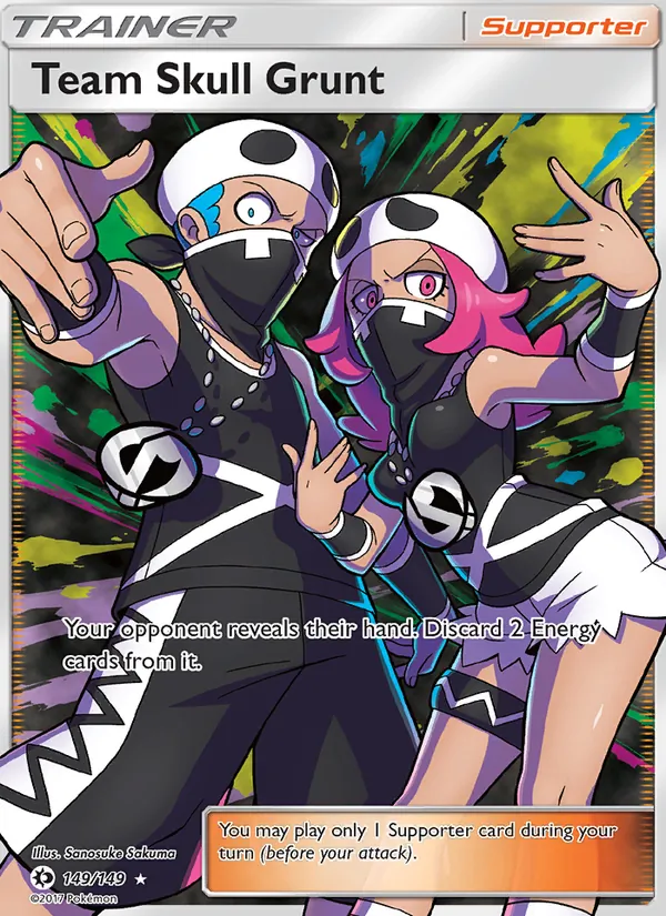 149 Team Skull Grunt – Sun & Moon