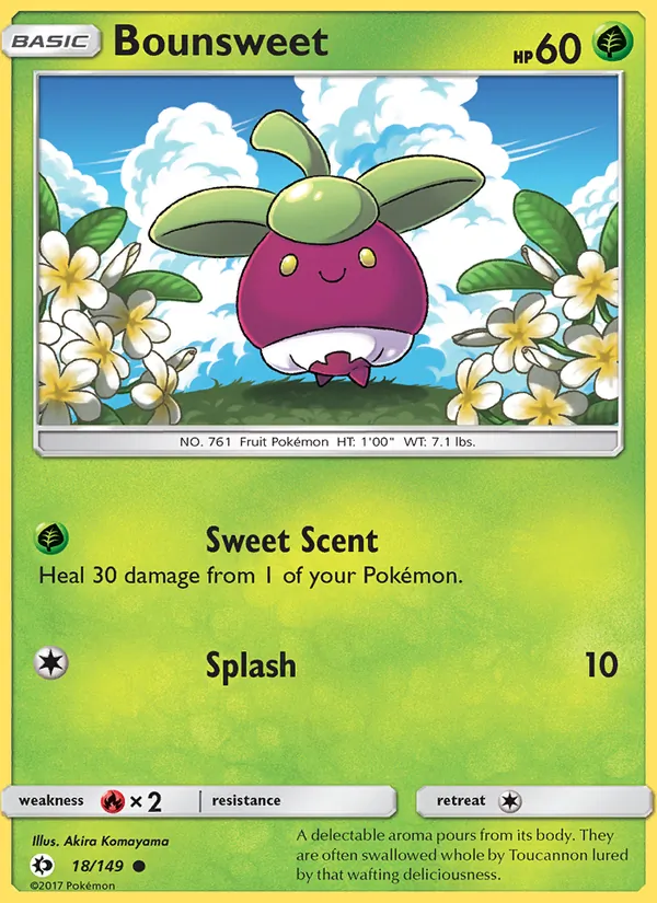 18 Bounsweet – Sun & Moon