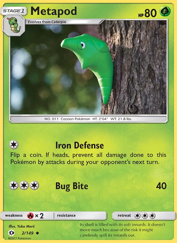 2 Metapod – Sun & Moon