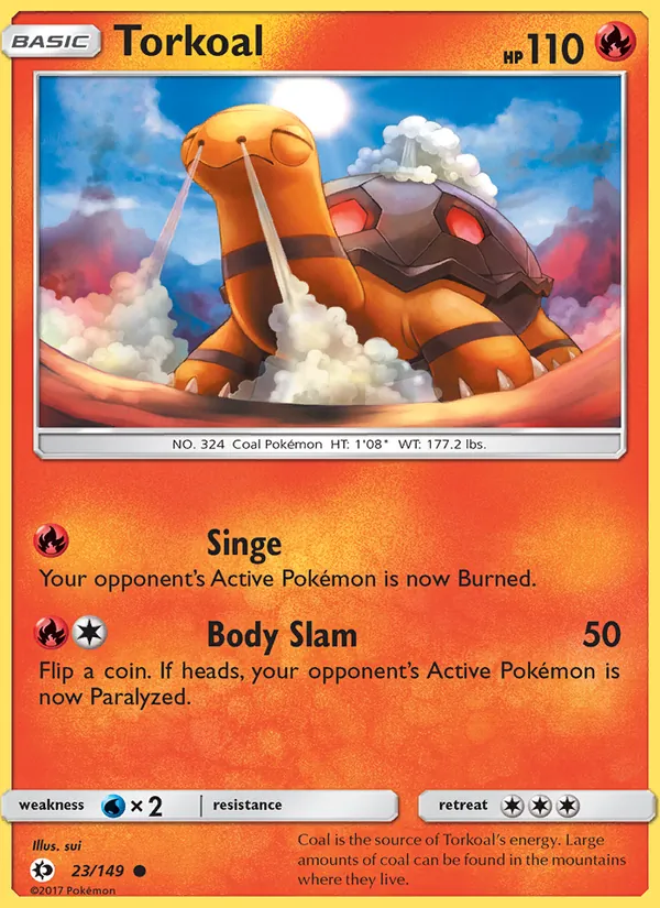 23 Torkoal – Sun & Moon