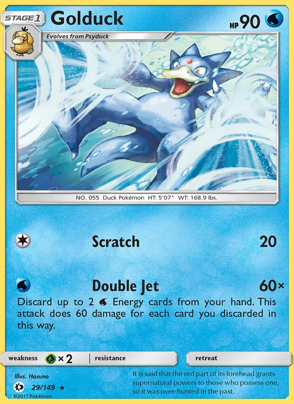 29 Golduck – Sun & Moon