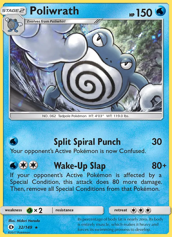 32 Poliwrath – Sun & Moon