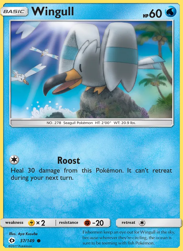 37 Wingull – Sun & Moon