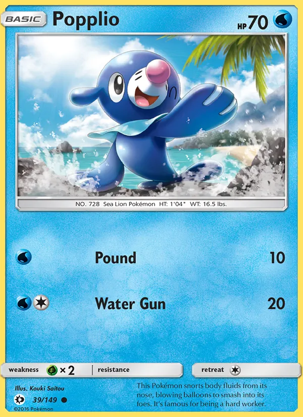 39 Popplio – Sun & Moon