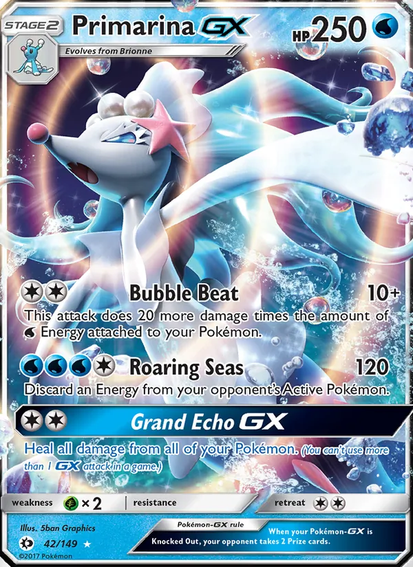 42 Primarina GX – Sun & Moon