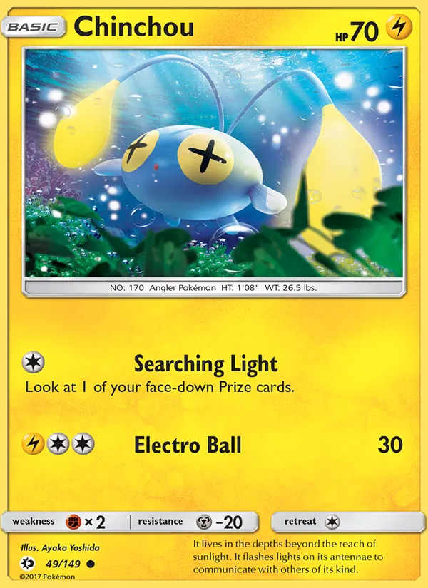 49 Chinchou – Sun & Moon