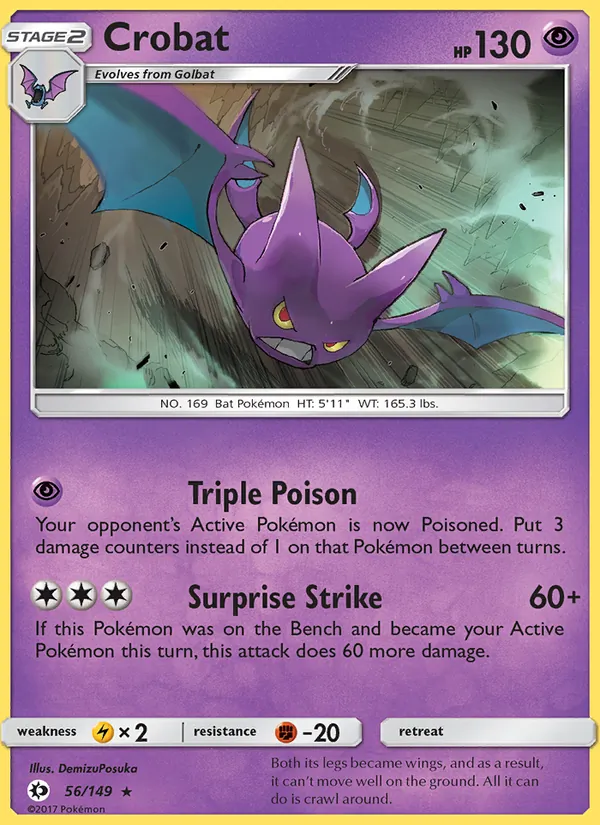 56 Crobat – Sun & Moon