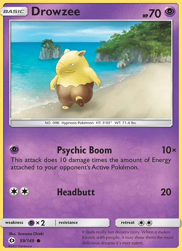 59 Drowzee – Sun & Moon