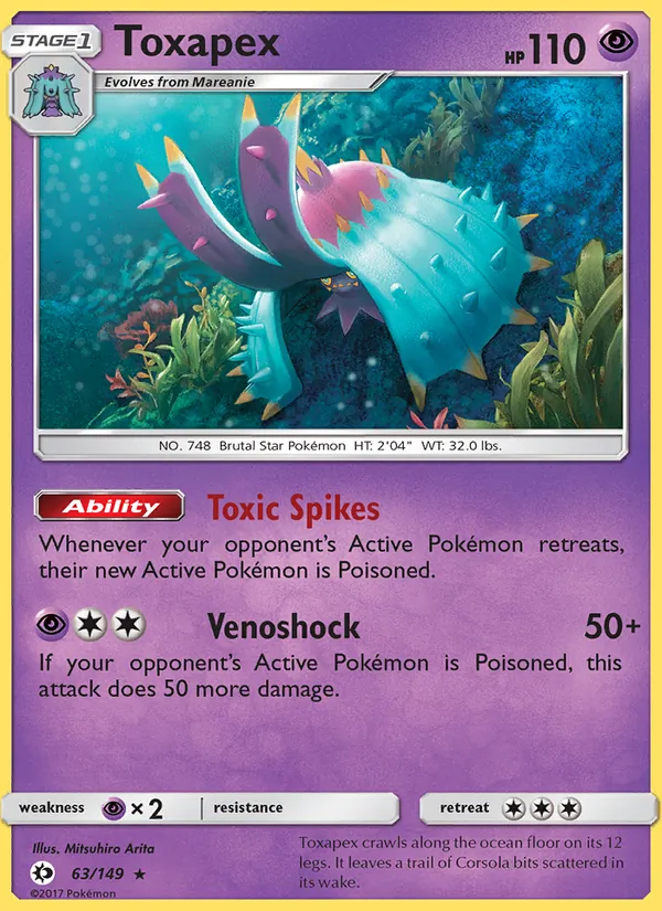 63 Toxapex – Sun & Moon