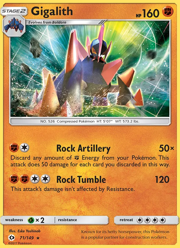 71 Gigalith – Sun & Moon