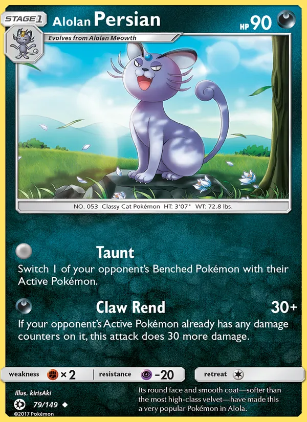 79 Alolan Persian – Sun & Moon
