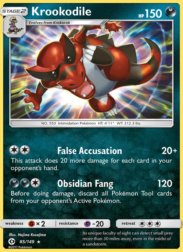 85 Krookodile – Sun & Moon