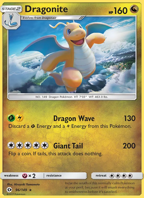 96 Dragonite – Sun & Moon