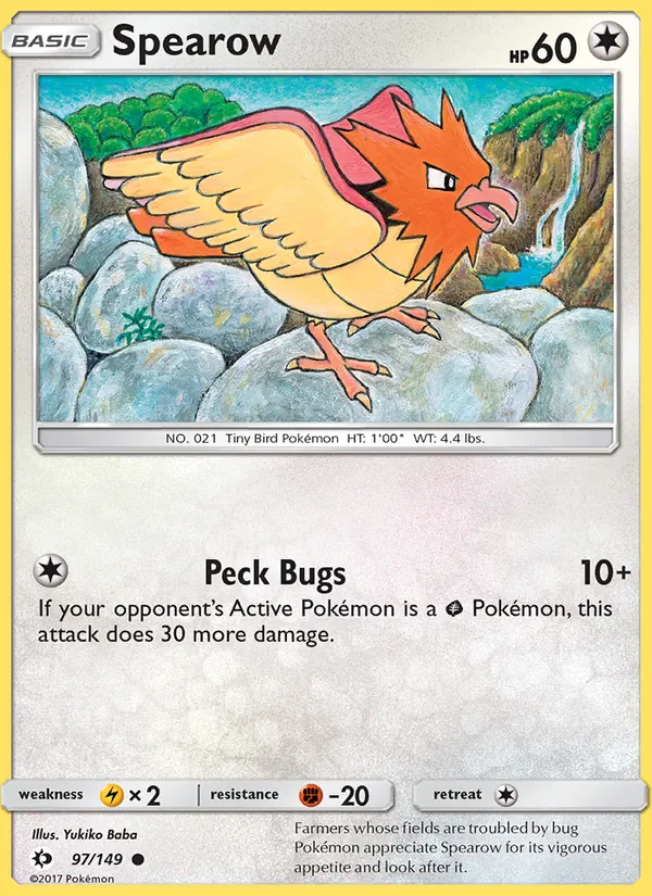 97 Spearow – Sun & Moon