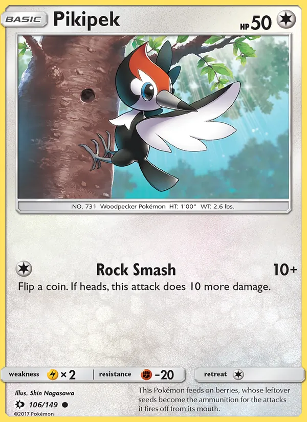 106-RH Pikipek – Sun & Moon