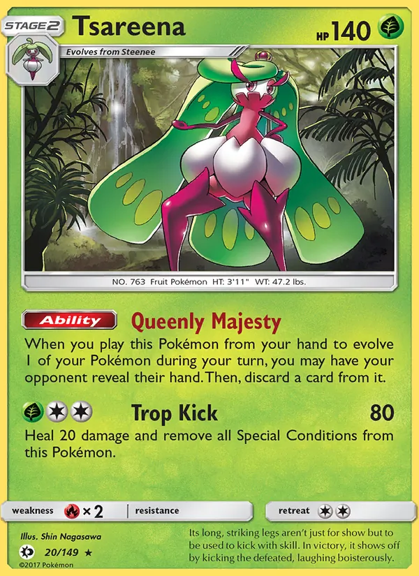 20-RH Tsareena – Sun & Moon