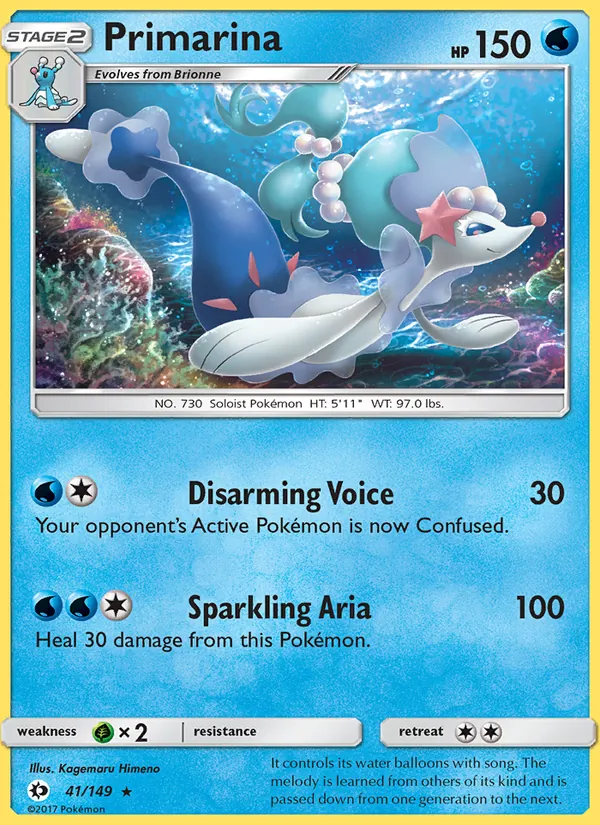 41-RH Primarina – Sun & Moon