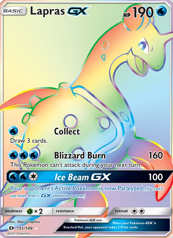 151 Lapras GX – Sun & Moon