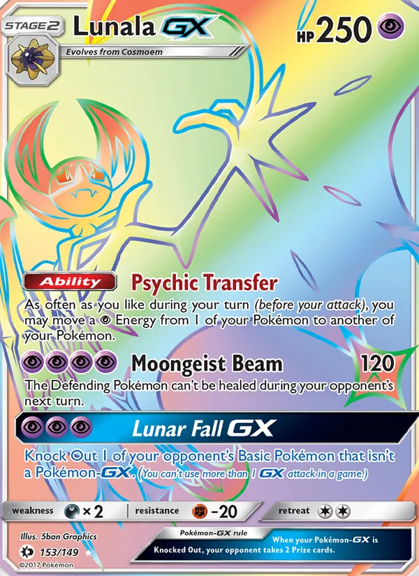 153 Lunala GX – Sun & Moon