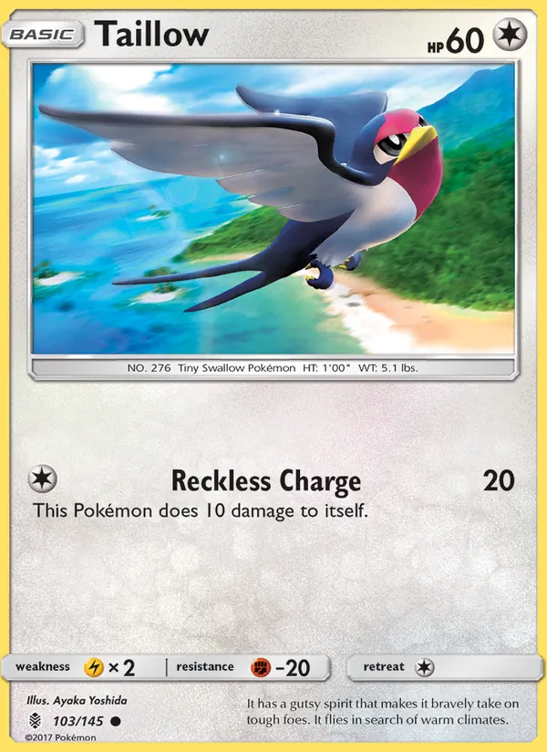 103 Taillow – Guardians Rising