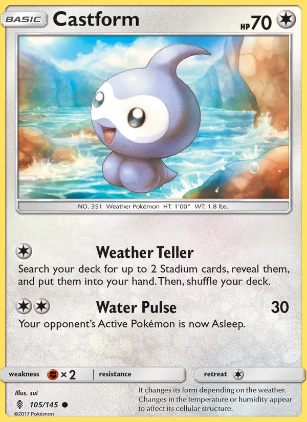 105 Castform – Guardians Rising