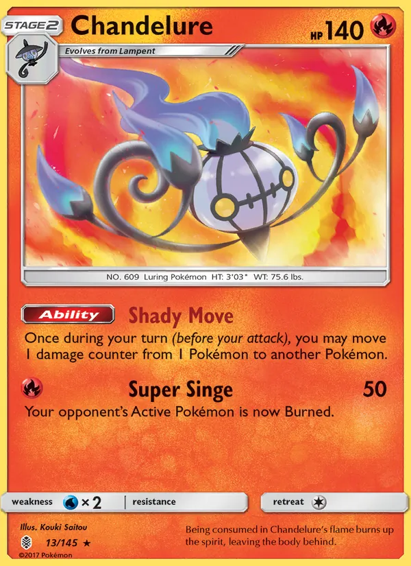 13 Chandelure – Guardians Rising