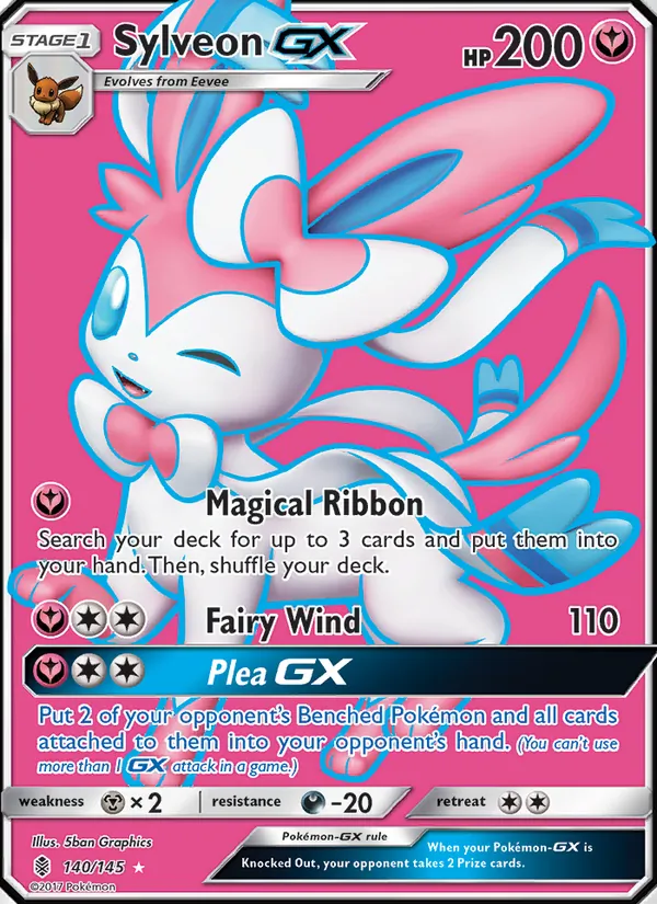 140 Sylveon GX – Guardians Rising