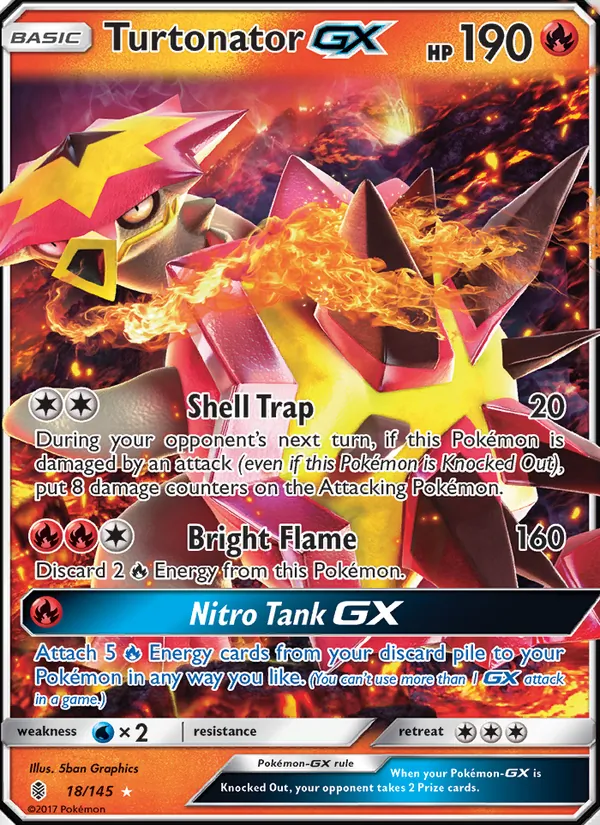 18 Turtonator GX – Guardians Rising