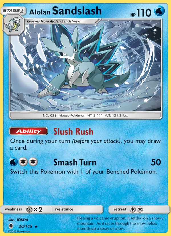 20 Alolan Sandslash – Guardians Rising
