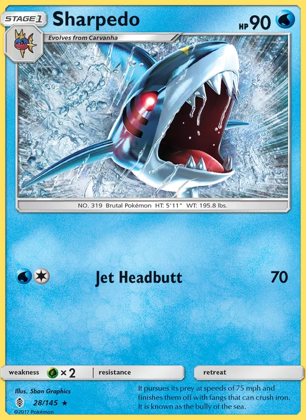 28 Sharpedo – Guardians Rising