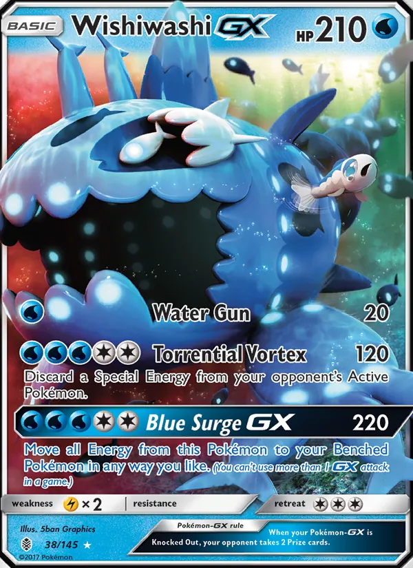 38 Wishiwashi GX – Guardians Rising
