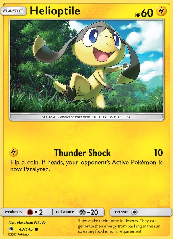 43 Helioptile – Guardians Rising