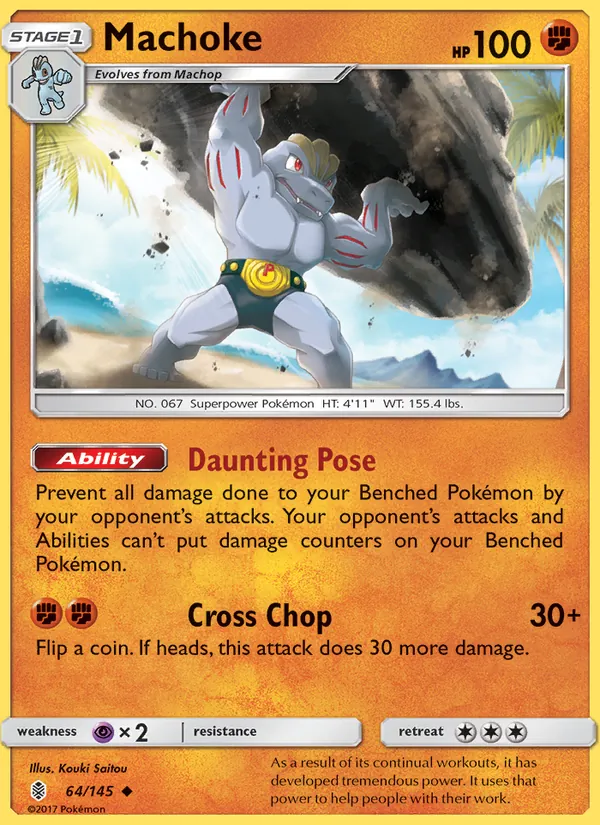 64 Machoke – Guardians Rising