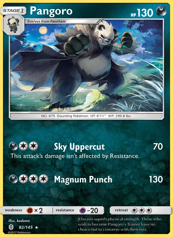 82 Pangoro – Guardians Rising