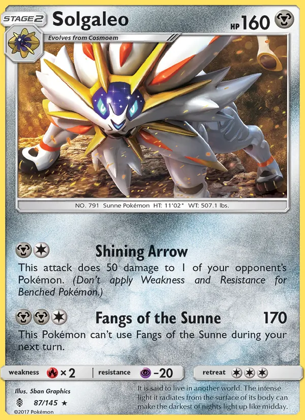 87 Solgaleo – Guardians Rising