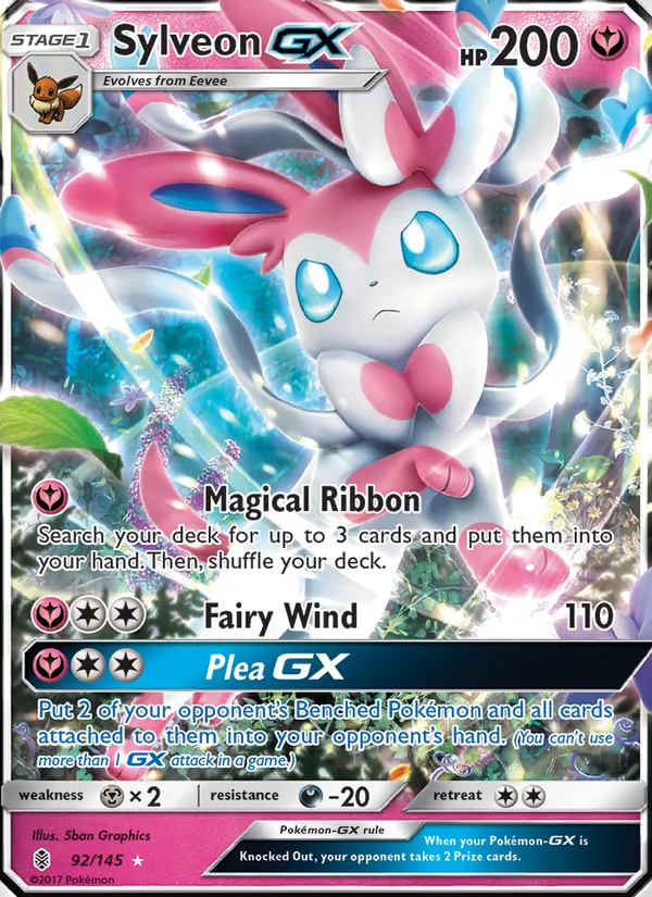 92 Sylveon GX – Guardians Rising