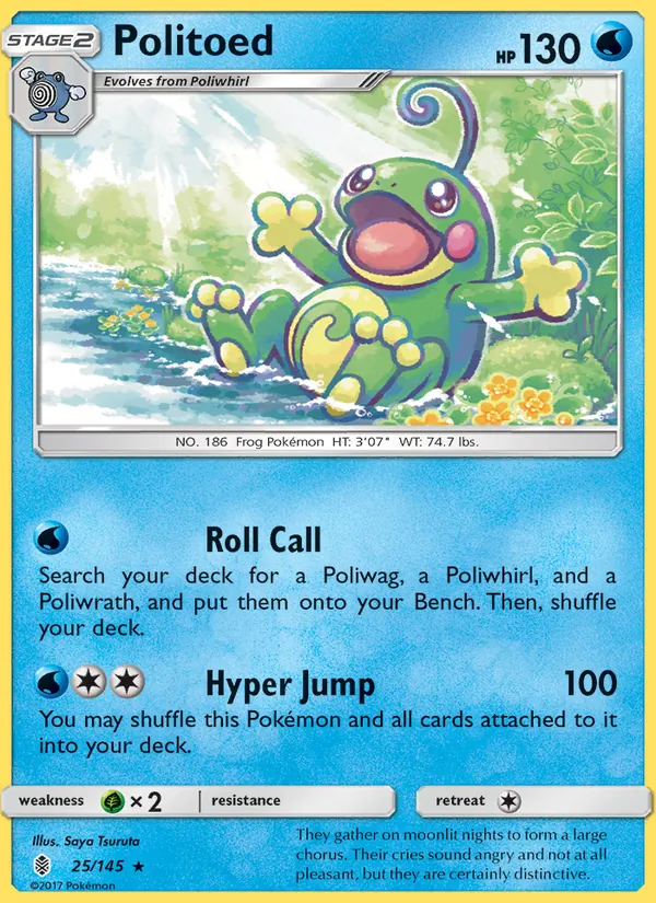 25-RH Politoed – Guardians Rising