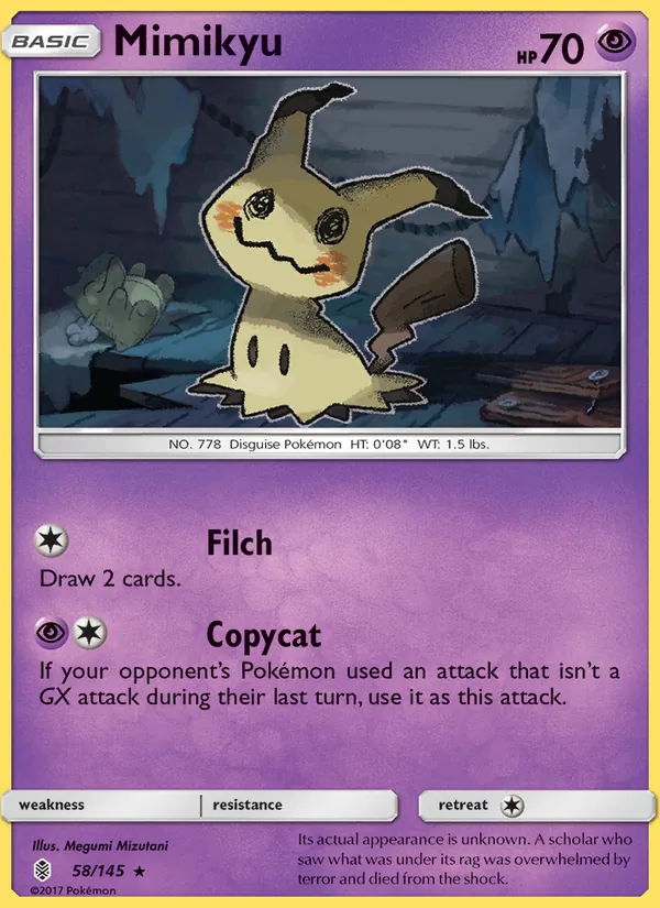 58-RH Mimikyu – Guardians Rising