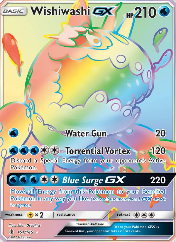 151 Wishiwashi GX – Guardians Rising