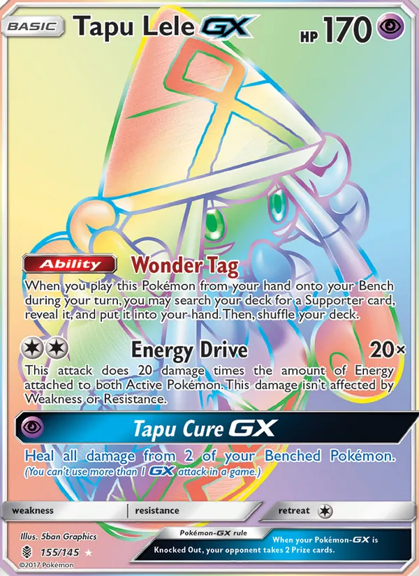 155 Tapu Lele GX – Guardians Rising