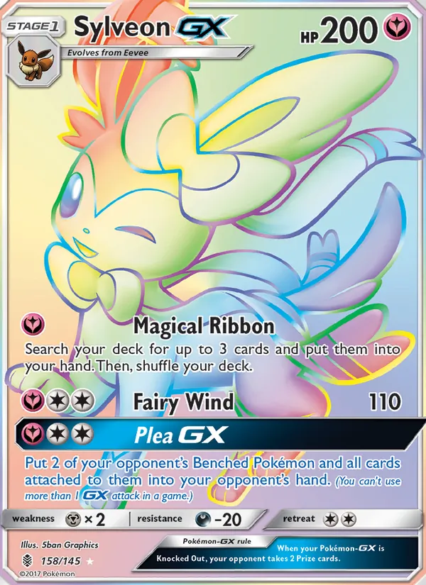 158 Sylveon GX – Guardians Rising