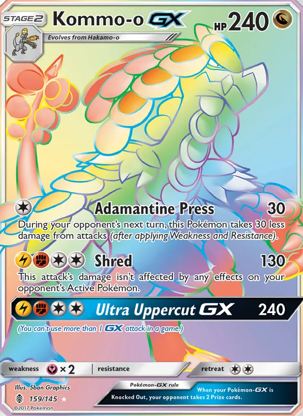 159 Kommo-o GX – Guardians Rising